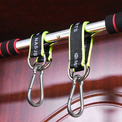 1pc Multifunction Fitness equipment hook Ring Hanging Belt with Hook Hanging Sandbag Pull Up Rope Fitness Equipment Accessories