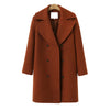 Long Autumn and Winter'S Wool Coat