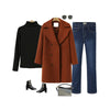 Long Autumn and Winter'S Wool Coat