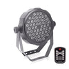 UKing 54LEDS RGBW DMX512 Aluminum Par Can Stage Light with Remote Controller