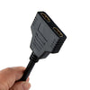 1080P HDMI Port Male to 2 Female 1 in 2 Out Splitter Cable Adapter