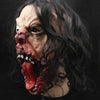 Yeduo Sparta Realistic Horror Mask Silicone Full Head Scary Wig Masks Halloween Movie Theme Party Cosplay Masquerade Costume