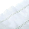 Home Decoration Shower Curtain Waterproof Lace Decor Mould-proof Bathroom Cover with 12Pcs Hooks