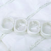 Home Decoration Shower Curtain Waterproof Lace Decor Mould-proof Bathroom Cover with 12Pcs Hooks
