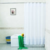 Home Decoration Shower Curtain Waterproof Lace Decor Mould-proof Bathroom Cover with 12Pcs Hooks