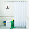 Home Decoration Shower Curtain Waterproof Lace Decor Mould-proof Bathroom Cover with 12Pcs Hooks