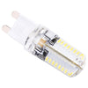 5pcs G9 3W SMD 3014 64 LED Corn Light Non-Polar Silicon Bulb Lamps