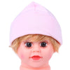 Han Edition Pure Color Cotton Beanie Hat for Babies