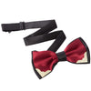 Chic Metal Decorated Bow Tie for Wedding Dress