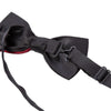 Chic Metal Decorated Bow Tie for Wedding Dress