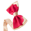 Chic Metal Decorated Bow Tie for Wedding Dress