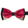 Chic Metal Decorated Bow Tie for Wedding Dress