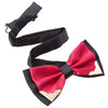 Chic Metal Decorated Bow Tie for Wedding Dress