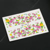 1 Sheet Flower Nail Decals Art Water Transfer Stickers Nail DIY Decoration