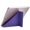 Ultra Slim Leather Wake Sleep Smart Multi-folds Cover Hard Back Case with Stand Function for iPad Pro