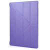 Ultra Slim Leather Wake Sleep Smart Multi-folds Cover Hard Back Case with Stand Function for iPad Pro