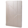 Ultra Slim Leather Wake Sleep Smart Multi-folds Cover Hard Back Case with Stand Function for iPad Pro