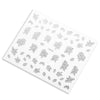 Fashion 3D DIY Gold Silver Jewelry Manicure Nail Sticker