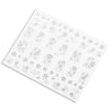 Fashion 3D DIY Gold Silver Jewelry Manicure Nail Sticker