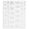Fashion 3D DIY Gold Silver Jewelry Manicure Nail Sticker