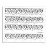Fashion 3D DIY Black Decal Nail Art Decoration Sticker