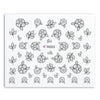 Fashion 3D DIY Black Decal Nail Art Decoration Sticker