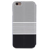 Baseus Eden Leather Protective Shell Cover for iPhone 6 / 6S with Smart Window Stripe Mix Color