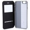 Baseus Eden Leather Protective Shell Cover for iPhone 6 / 6S with Smart Window Stripe Mix Color