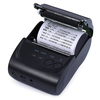 ZJ - 5802LD Mini Bluetooth 2.0 3.0 4.0 58mm Thermal Receipt Printer