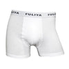 Mid Waist Cotton Blend Letter Print Boxer Briefs for Men