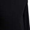 Chic Solid Color Round Neck Long Sleeve Asymmetric Girls Dress