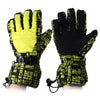 Water Resistant Windproof Warm Ski Gloves for Cycling Riding Snowmobile Skating Protecting Hands