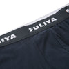 Mid Waist Cotton Blend Letter Print Boxer Briefs for Men