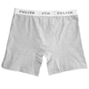 Mid Waist Cotton Blend Letter Print Boxer Briefs for Men