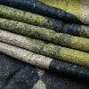 Han Edition Color Block Thickening Tassels Edge Warm Cashmere Asymmetric Pashmina Scarf for Women