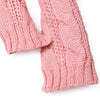 Trendy Pure Color Twist Wave Knited Warm Women Scarf