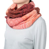 Han Edition Color Block Thickening Knited Wool Women Scarf