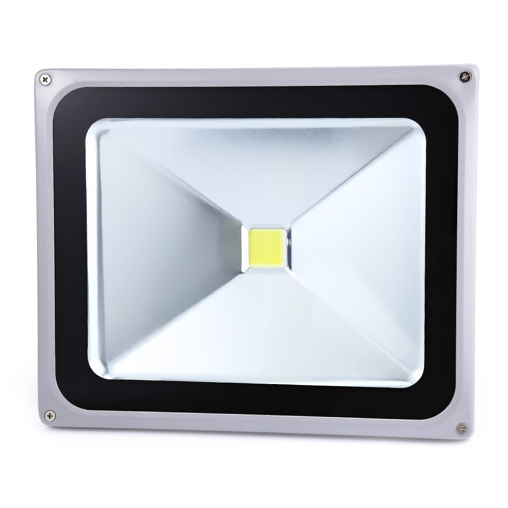 AC 85-265V 50W ( True 35W ) Outdoor LED Flood Lamp Gray Case Bright Slim Spotlight