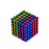 5mm Colorful Magnetic Ball Puzzle Novelty DIY Toy 216Pcs / Set