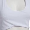 Sexy U-Neck Sleeveless Hollow Out Skinny Club Dress for Women