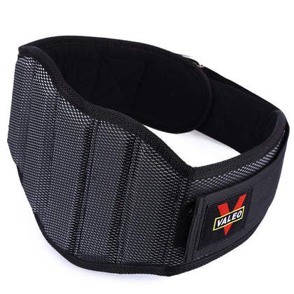 VALEO Sponge Nylon Weight Lifting Squat Belt Protect Lumbar Back Waist for Fitness Training