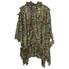 3D Camo Bionic Leaf Camouflage Jungle Hunting Ghillie Suit Set Woodland Sniper Birdwatching Poncho Manteau