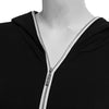 Active Hooded Long Sleeve Zippered Jumpsuit for Women