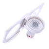 3207 - 1 Double Plastic Cup with Removable Square Sucker Bathroom Accessaries