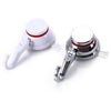 1001 - 3 Removable Strong Suction Cup Hook Single Vacuum Sucker Press-button Lock Design