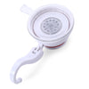 1001 - 3 Removable Strong Suction Cup Hook Single Vacuum Sucker Press-button Lock Design