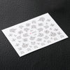10pcs Fashion 3D DIY Black Decal Nail Art Decoration Sticker