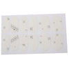50pcs Charming Diamond Decorations Stylish White Lace Nail Stickers