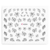 50 pcs Fashion 3D DIY Black Decal Nail Art Decoration Sticker