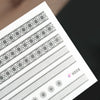 50 pcs Fashion 3D DIY Black Decal Nail Art Decoration Sticker
